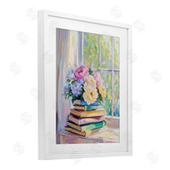 Arlington Prints | Pastel Floral Book Stack