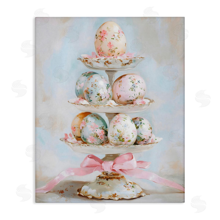 Arlington Prints | Pastel Coquette Easter Eggs