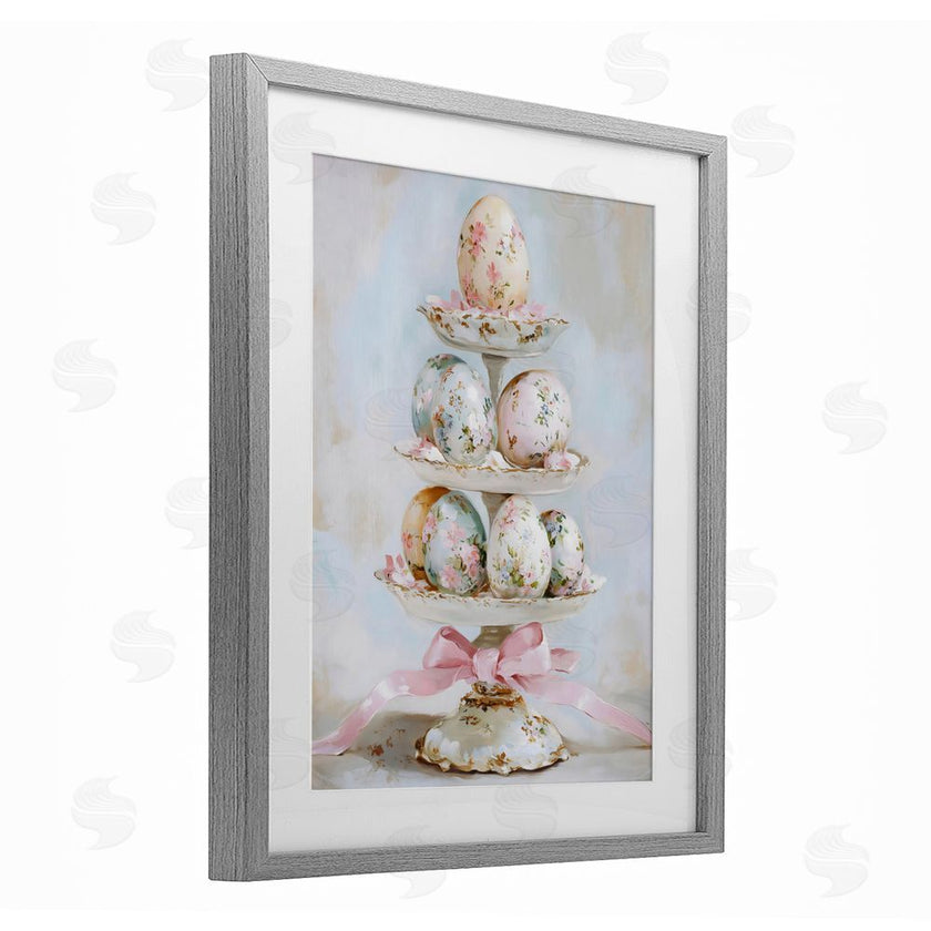 Arlington Prints | Pastel Coquette Easter Eggs