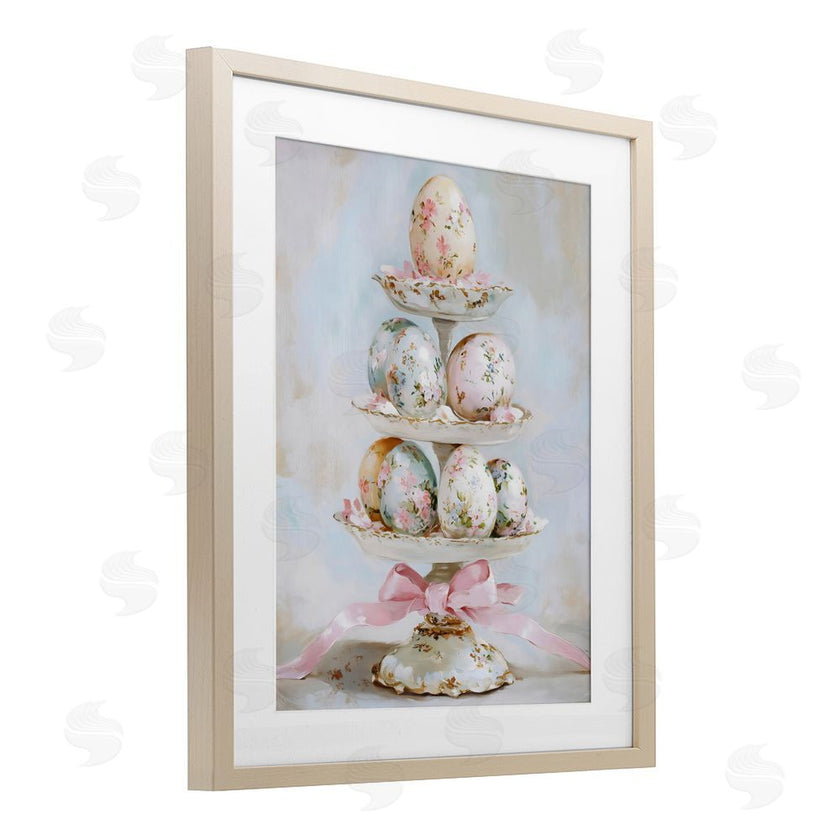 Arlington Prints | Pastel Coquette Easter Eggs