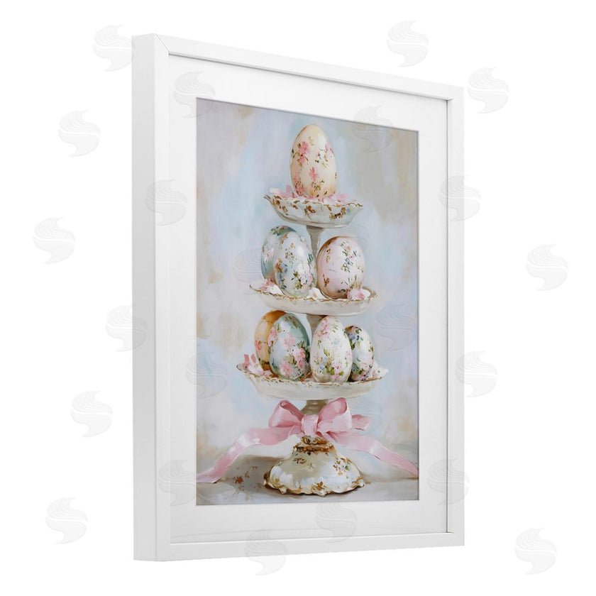 Arlington Prints | Pastel Coquette Easter Eggs