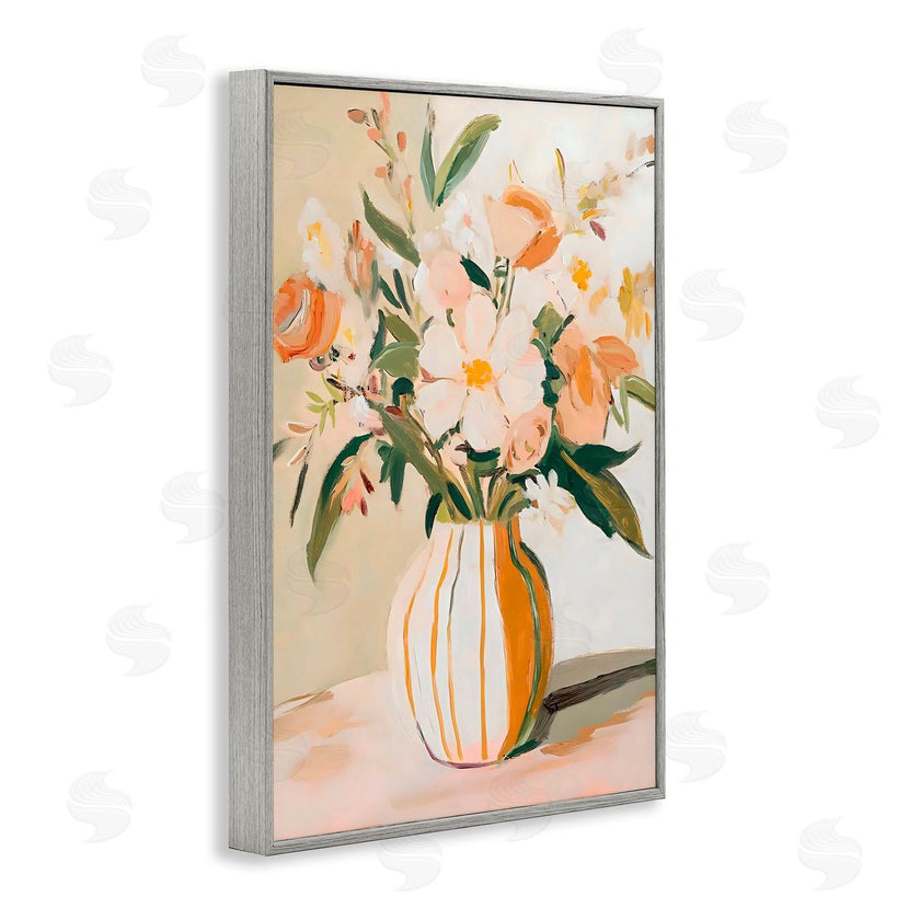 Creative Studio | Peachy Pink Vase with Flowers