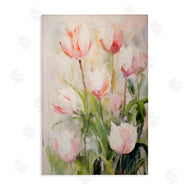 Creative Studio | Pale Pink Tulips Abstraction