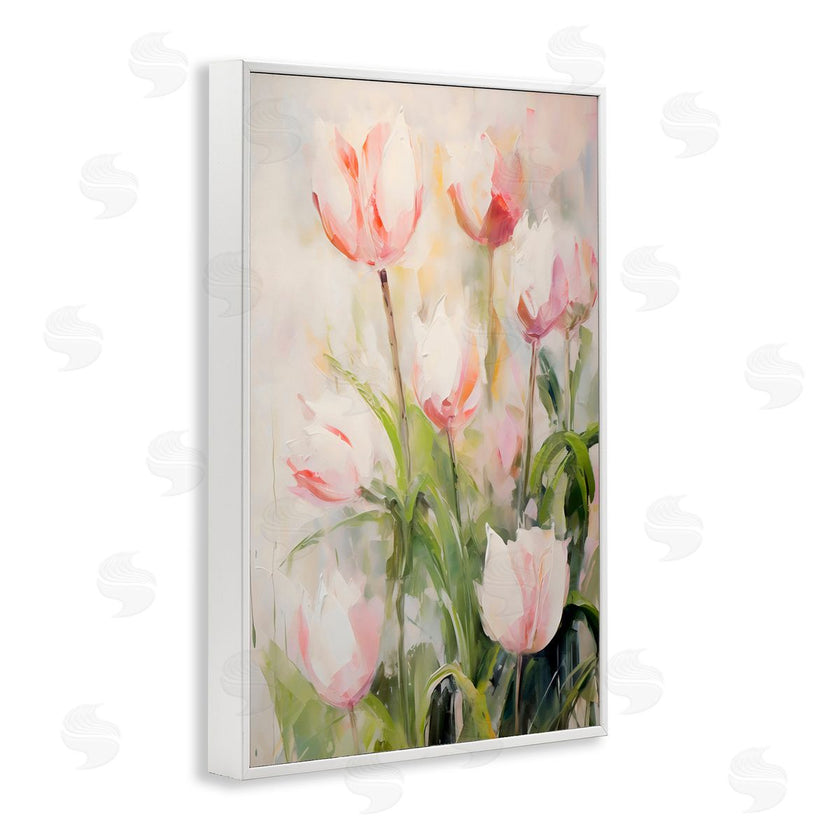 Creative Studio | Pale Pink Tulips Abstraction