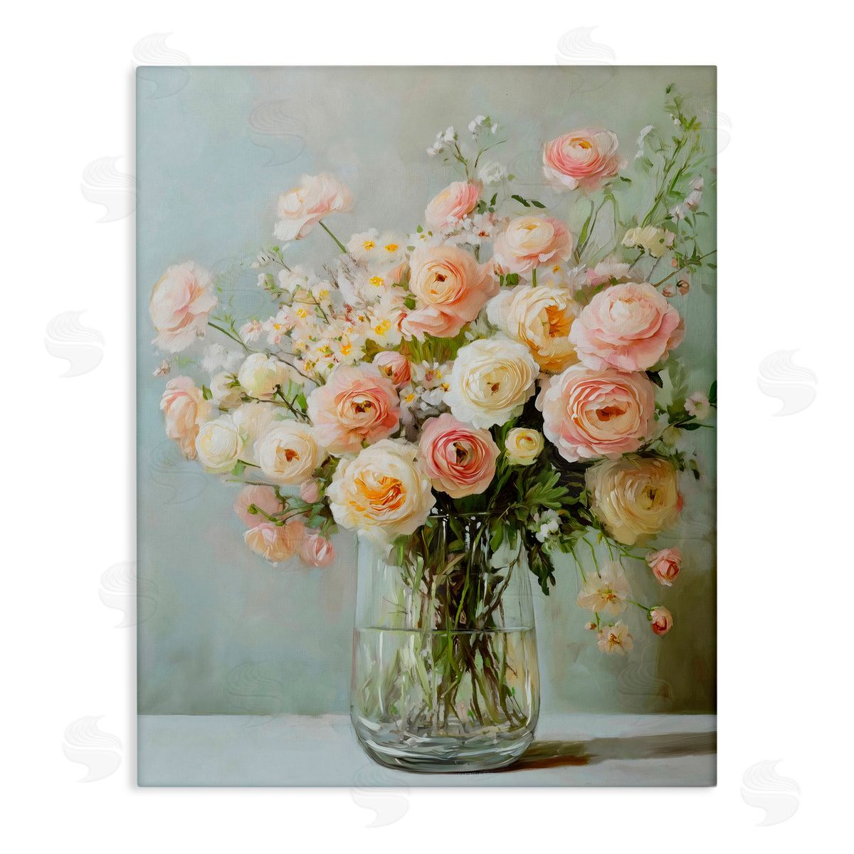Creative Studio Regal Romantic Bouquet Canvas Wall Art Print