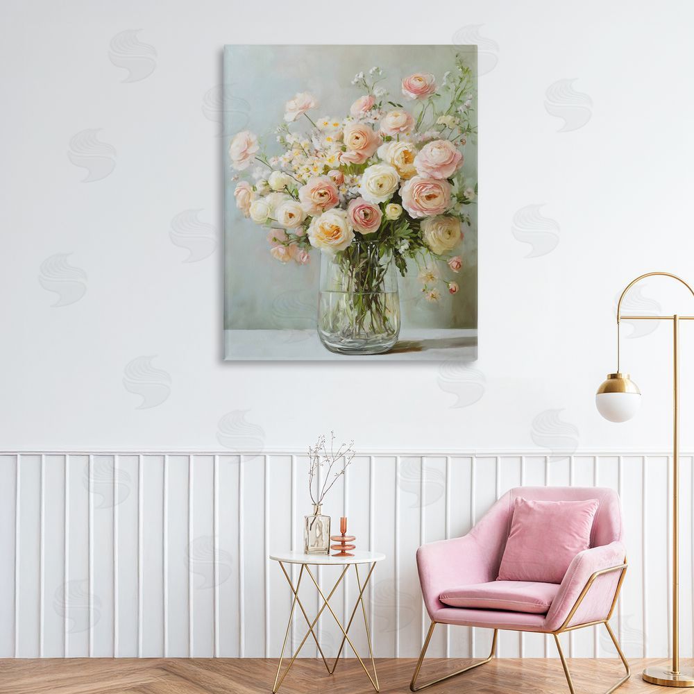 Creative Studio Regal Romantic Bouquet Printed Wall Art in Room