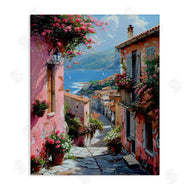Creative Studio | Quaint Pink Village View