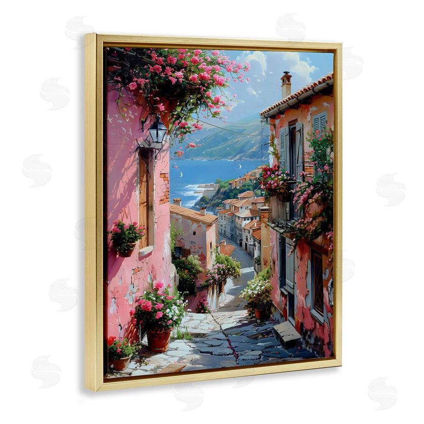 Creative Studio | Quaint Pink Village View