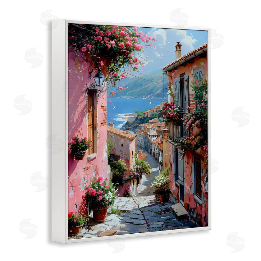 Creative Studio | Quaint Pink Village View