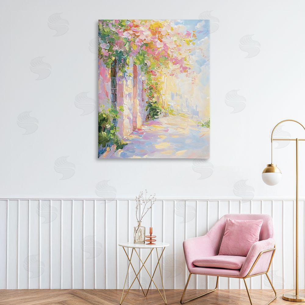 Creative Studio Quaint Village Home Printed Wall Art in Room