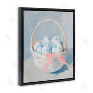 Arlington Prints | Blue Floral Egg Basket