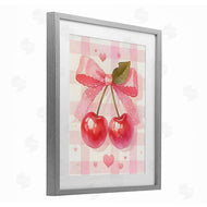 Creative Studio | Cherries On Pink Gingham