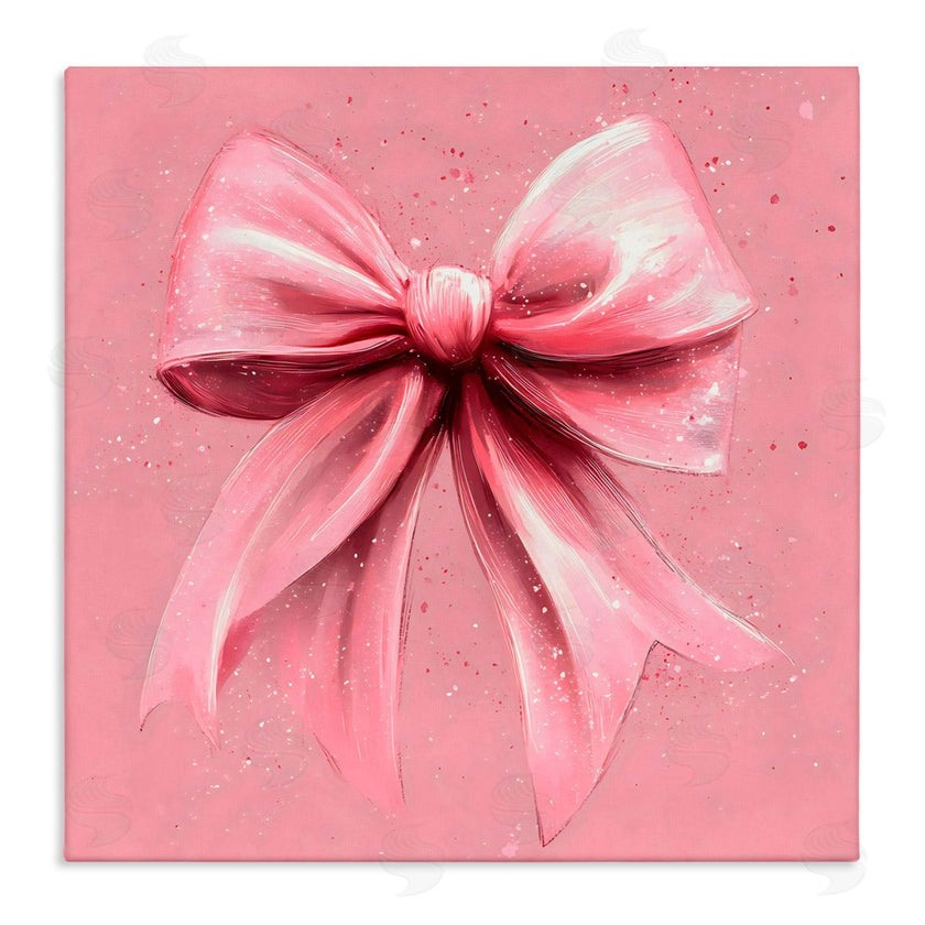 Creative Studio | Big Pink Bow with Speckles