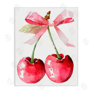 Creative Studio | Cherries with Chic Pink Bow