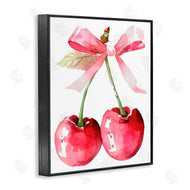 Creative Studio | Cherries with Chic Pink Bow