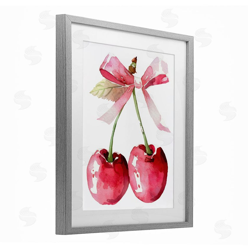 Creative Studio | Cherries with Chic Pink Bow