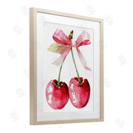 Creative Studio | Cherries with Chic Pink Bow