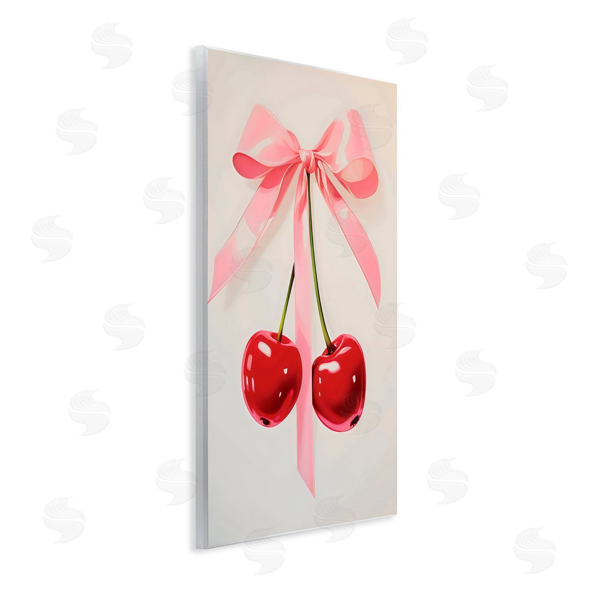 Creative Studio Tied With A Pink Bow Wall Plaque Art Print