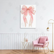 Creative Studio | Pink Bow With Gold Stars