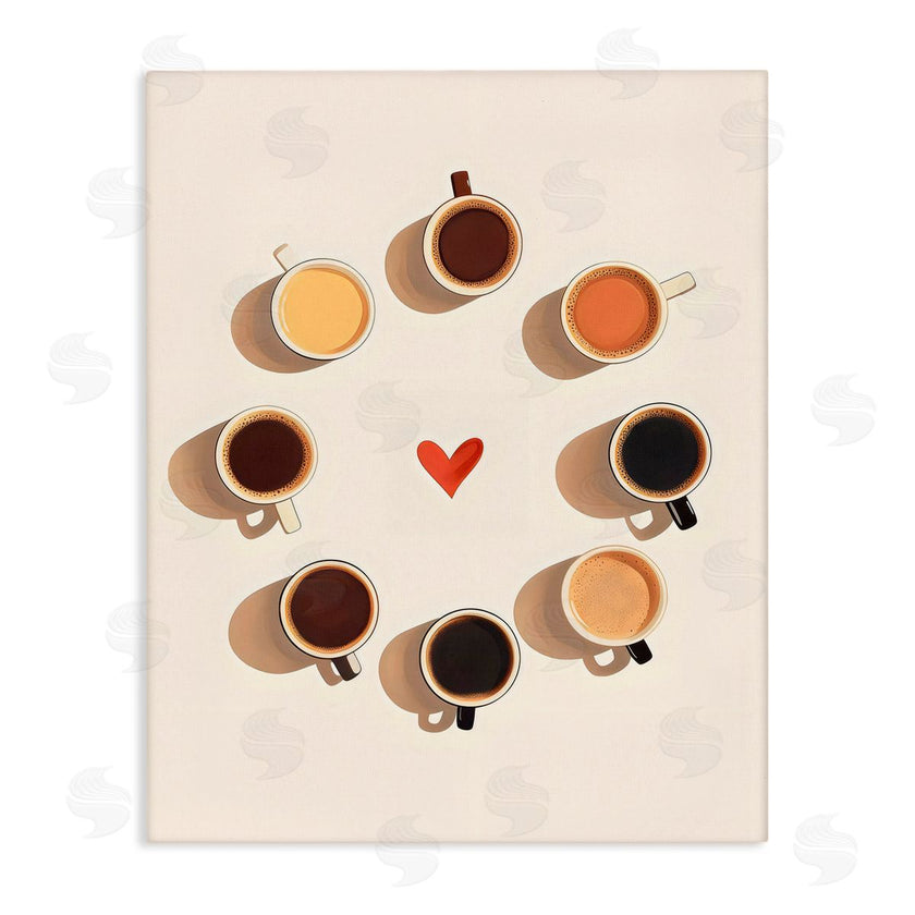 Arlington Prints | Circle Of Coffee Mugs