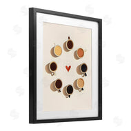 Arlington Prints | Circle Of Coffee Mugs