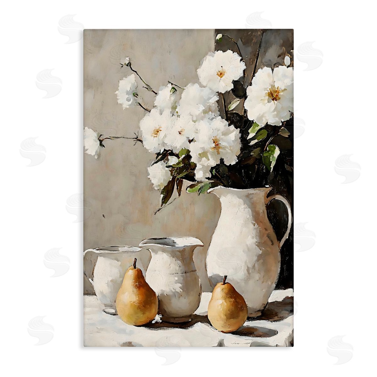 Creative Studio Peaceful Table Setting Canvas Wall Art Print