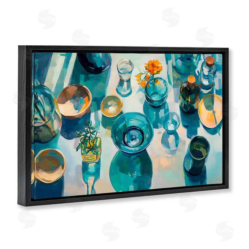 Creative Studio | Glass Breakfast Table Setting