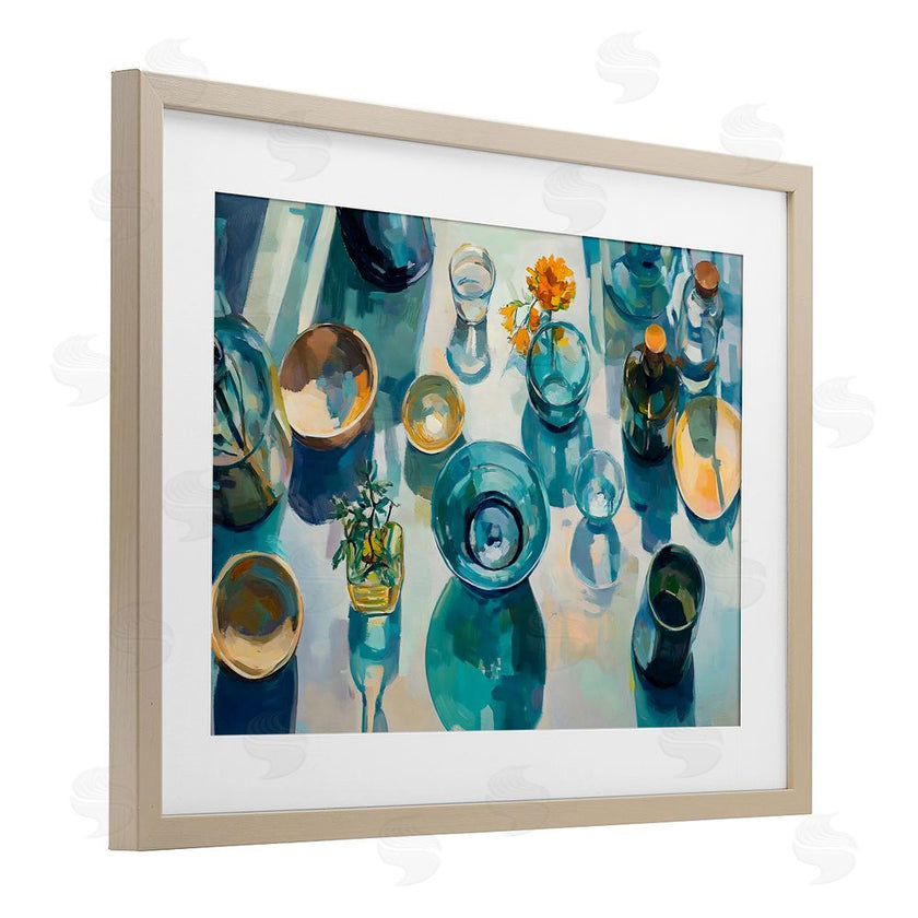 Creative Studio | Glass Breakfast Table Setting