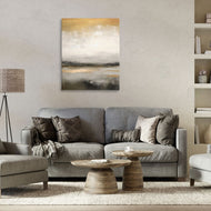 Creative Studio | Dreamy Neutral Abstract Landscape
