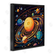 Creative Studio | Planet Illustration Spiral