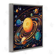 Creative Studio | Planet Illustration Spiral