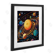 Creative Studio | Planet Illustration Spiral