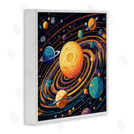 Creative Studio | Planet Illustration Spiral