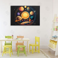 Creative Studio | Round Cosmic Solar System