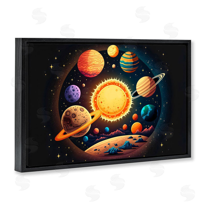 Creative Studio | Round Cosmic Solar System