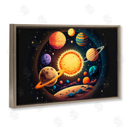 Creative Studio | Round Cosmic Solar System