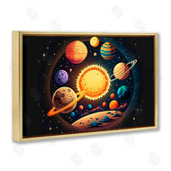 Creative Studio | Round Cosmic Solar System