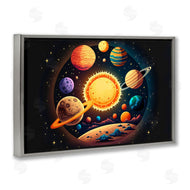 Creative Studio | Round Cosmic Solar System