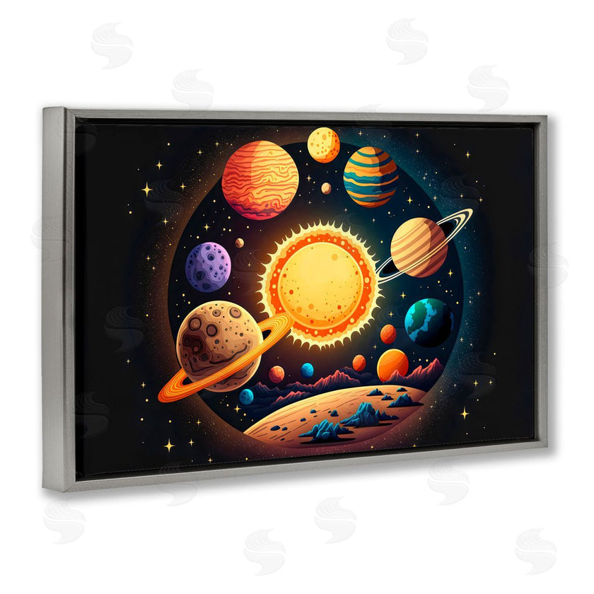 Creative Studio | Round Cosmic Solar System