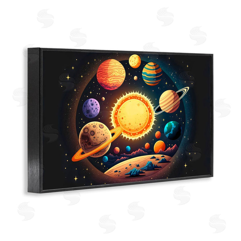 Creative Studio | Round Cosmic Solar System