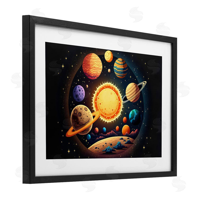 Creative Studio | Round Cosmic Solar System