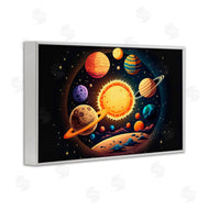 Creative Studio | Round Cosmic Solar System