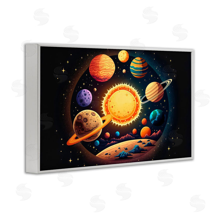 Creative Studio | Round Cosmic Solar System