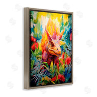 Creative Studio | Colorful Dinosaur in Jungle