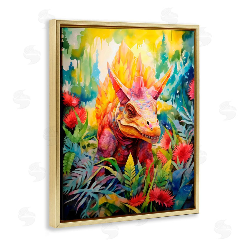 Creative Studio | Colorful Dinosaur in Jungle