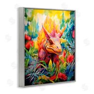 Creative Studio | Colorful Dinosaur in Jungle