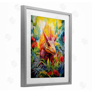 Creative Studio | Colorful Dinosaur in Jungle