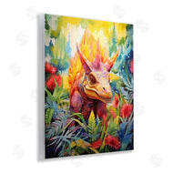Creative Studio | Colorful Dinosaur in Jungle