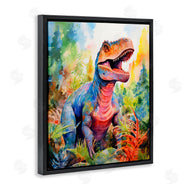 Creative Studio | Colorful T-Rex Dinosaur in Jungle