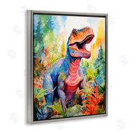 Creative Studio | Colorful T-Rex Dinosaur in Jungle